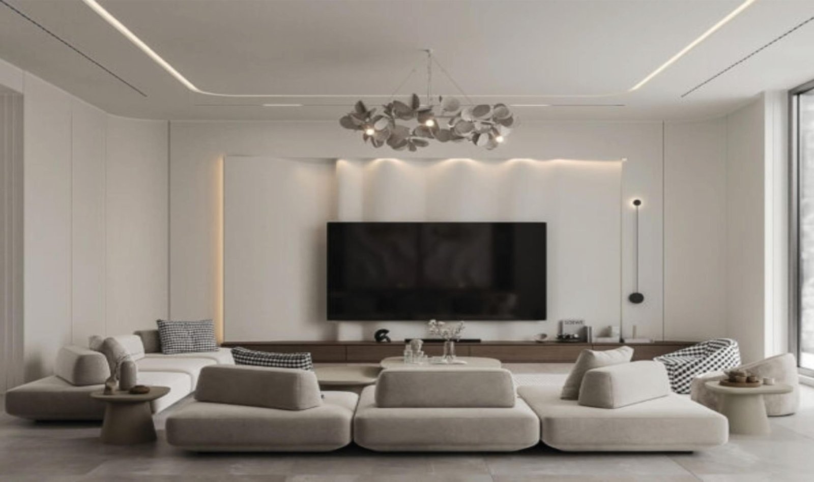 TV lounge render